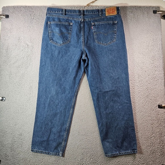 Levi's 550 Jeans Men 42 x 30 Zip Fly Blue Denim - Picture 8 of 13